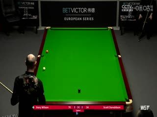 2023斯诺克德国大师赛资格赛 加里·威尔逊4-5斯科特·唐纳森 20231220 海报
