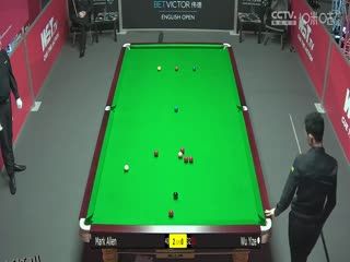 斯诺克  吴宜泽1-4马克·艾伦 20231003 海报