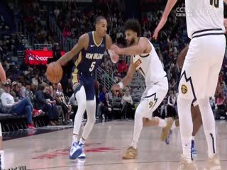 NBA常规赛 掘金VS鹈鹕 20241223 高清海报