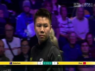 2023斯诺克英锦赛第一轮 周跃龙6-2尼尔·罗伯逊 20231128（李照） 海报