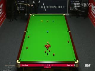 斯诺克苏格兰公开赛资格赛 瑞恩·戴4-2江俊 20231101 海报