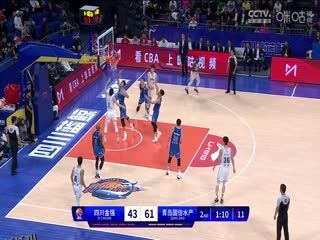 CBA常规赛第5轮 四川金强VS青岛国信水产 20231103（王冠证） 海报