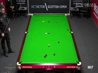 斯诺克 肖国栋2-4詹姆·克拉克 20231030 海报