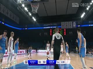 CBA季后赛12进8  北京北汽VS上海久事 20240414 海报