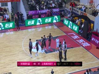 WCBA常规赛A组 东莞新彤盛VS上海浦发银行 20250213 高清海报