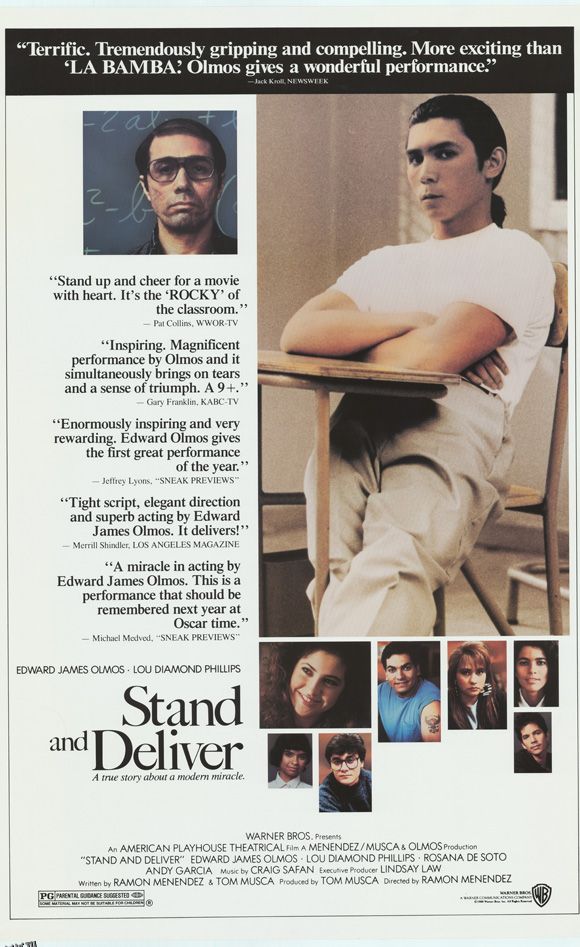 为人师表 Stand and Deliver[电影解说] 海报