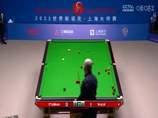 斯诺克 罗尼·奥沙利文6-4卢卡·布雷切尔 20230917（上） 海报