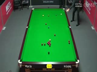 斯诺克 瑞恩·戴3-4贺国强 20231003 海报