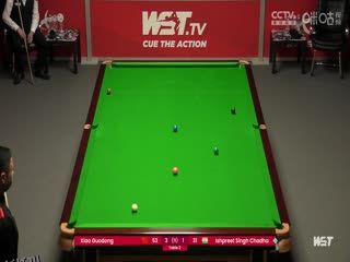 斯诺克 肖国栋6-4伊什普雷特·辛格·查达 20230920 海报