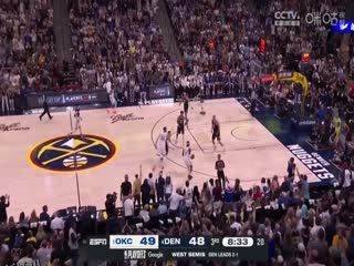 NBA季后赛 雷霆VS掘金 20250512 海报