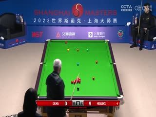 斯诺克 约翰·希金斯6-0邓壕辉 20230911 海报