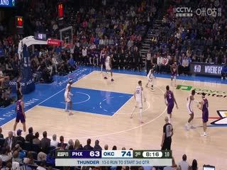 NBA常规赛 太阳VS雷霆 20250206 高清海报