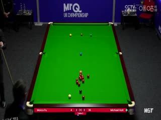 斯诺克 傅家俊6-5迈克尔·霍尔特 20231118（李照） 海报