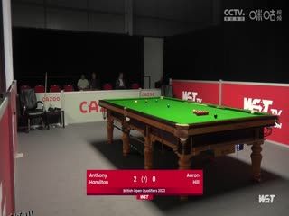 斯诺克 汉密尔顿4-1亚伦·希尔 20230816 海报