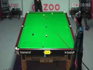 斯诺克 贺国强4-1穆罕默德·阿西夫 20230927 海报