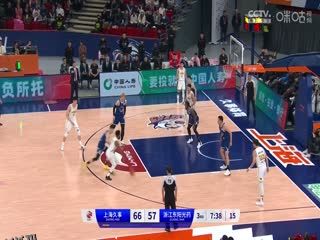 CBA常规赛第21轮 上海久事VS浙江东阳光药 20231225（郭知昊） 海报