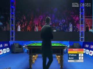 斯诺克天津国锦赛16进8 罗尼·奥沙利文6-2安东尼·麦克吉尔 20231108 海报