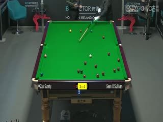 斯诺克 扎克·苏尔蒂3-4肖恩·奥沙利文 20231023 海报