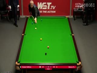 斯诺克 罗伯特·米尔金斯4-6傅家俊 20230922 海报