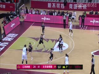 WCBA常规赛A组 江苏南钢VS北京首钢园 20250205 高清海报