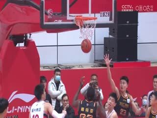 CBA常规赛第11轮 江苏肯帝亚VS广州龙狮 20231201（洪超） 海报
