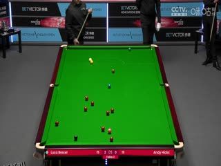 斯诺克 安迪·希克斯1-4卢卡·布雷切尔 20231003 海报