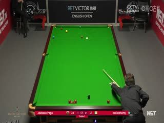 斯诺克 肯·达赫迪0-4杰克逊·佩吉 20230907（李照） 海报