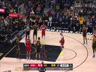 NBA常规赛 奇才VS勇士 20231223 海报