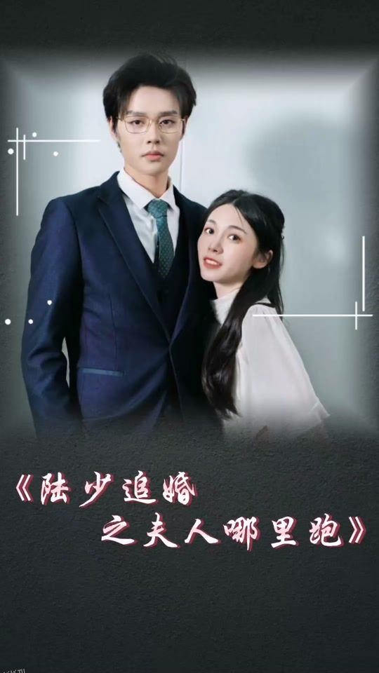 陆少追婚之夫人哪里跑 海报