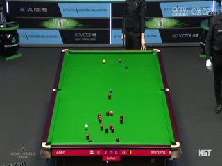 斯诺克 马克·艾伦4-0本·米尔滕斯 20231022 海报