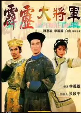 霹雳大将军 海报