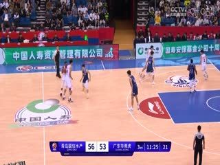 CBA常规赛第6轮 青岛国信水产VS广东华南虎 20231105（王言） 海报