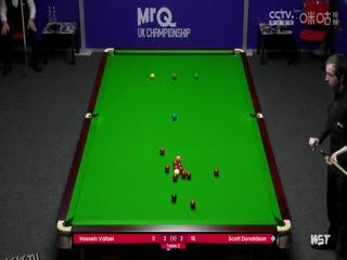 2023斯诺克英锦赛资格赛晋级轮 侯赛因·瓦菲6-4斯科特·唐纳森 20231123 海报
