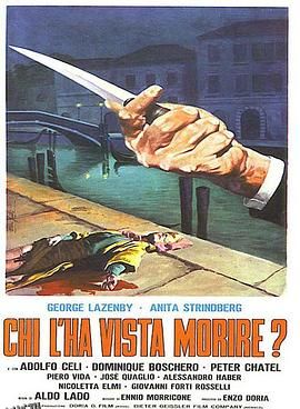 谁看见她死去？ 海报