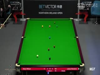 斯诺克 卢卡斯·克莱克斯1-4加里·威尔逊 20231023 海报