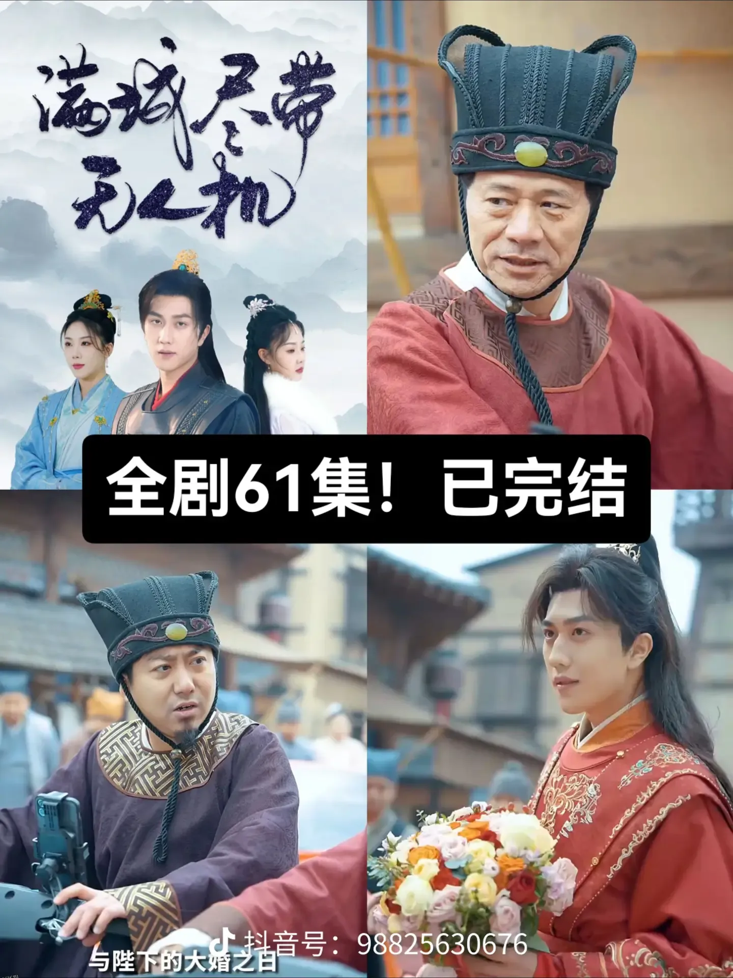 满城尽带无人机 海报