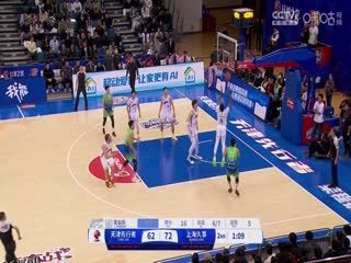 CBA常规赛第27轮 天津先行者VS上海久事 20250106 高清海报