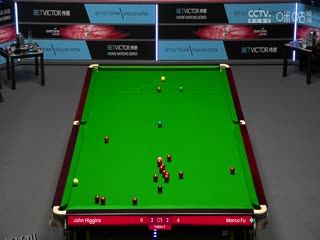 斯诺克 约翰·希金斯4-3傅家俊 20231002 海报