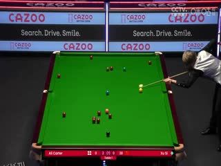 斯诺克 徐思0-4阿里·卡特 20230926（李照） 海报