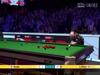 2025斯诺克大师赛第一轮：肖恩·墨菲6-3加里·威尔逊 20250113 海报