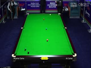 斯诺克 詹姆·克拉克1-5阿里·卡特 20231010 海报