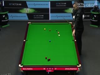 斯诺克 巴里·霍金斯4-1吉米·罗伯逊 20231026 海报