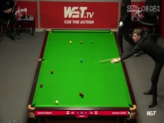 斯诺克 大卫·吉尔伯特6-0詹姆斯·卡希尔 20230919（李照） 海报