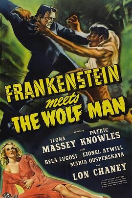 科学怪人大战狼人 高清海报