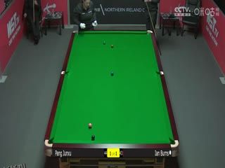 斯诺克 庞俊旭2-4伊恩·伯恩斯 20231019 海报