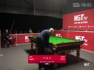 斯诺克 约翰·希金斯5-1迪伦·埃默里 20230905 海报