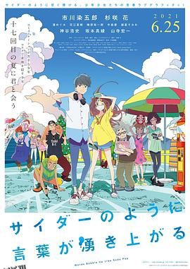 言语如苏打般涌现 海报