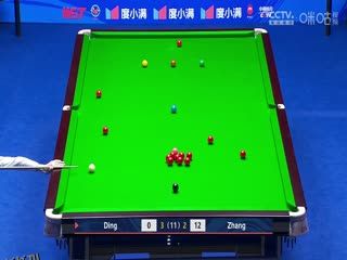 斯诺克天津国锦赛14决赛 丁俊晖3-6张安达 20231109 海报