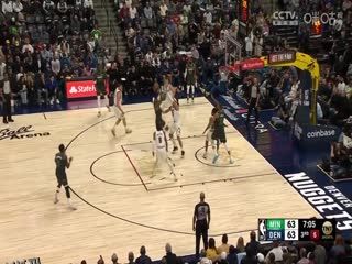 NBA常规赛 森林狼VS掘金 20250402 海报