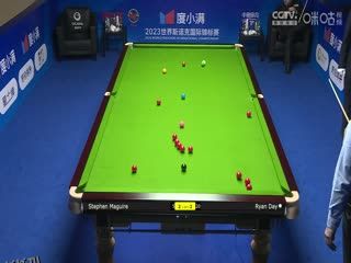 斯诺克天津国锦赛16进8 马奎尔6-4瑞恩·戴 20231108 海报